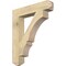 Ekena Millwork Balboa Craftsman Rough Sawn Bracket, Douglas Fir, 6"W x 34"D x 40"H BKT06X34X40BOA04RDF - alternate 1